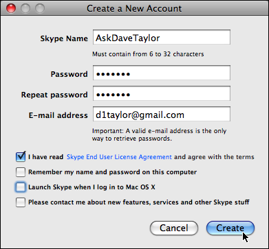how to delete skype account using gmail account